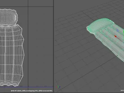Pool float Low-poly 3D model