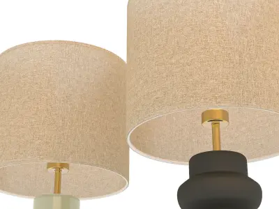 Christine Table Lamp  3D model