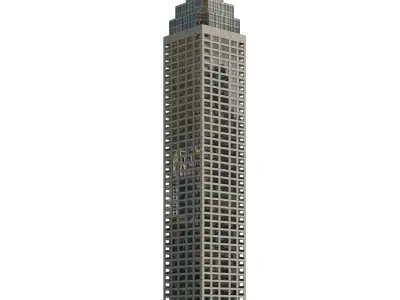Office Building B2 3D model