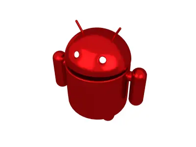 Android Robot v1 009 Free low-poly 3D model