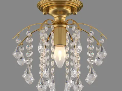 Crystal Chandelier 3D model