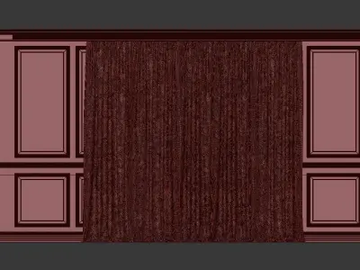 Curtain Set 188 3D model