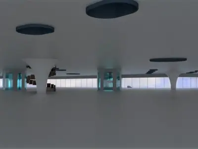 Office Building 1 3D model