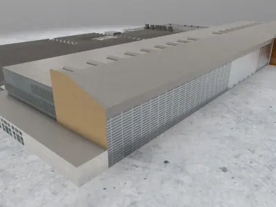 EDDH Storage 1 Low-poly 3D model