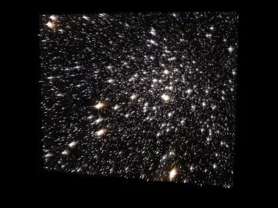 Vega Cluster 3D model