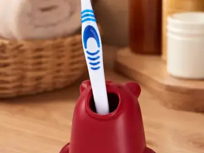 Bear Toothbrush Holder 3d printable stl 3D print model