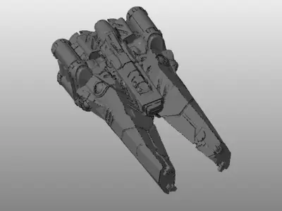 SKY RELICS - 22 INVADER 3D print model
