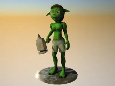 Goblin troll 3D model