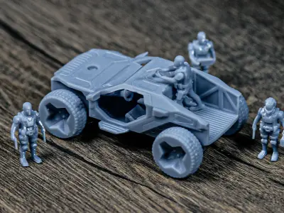 NOMAD vehicle 3D print model