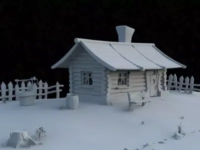 Fairy House 3D model