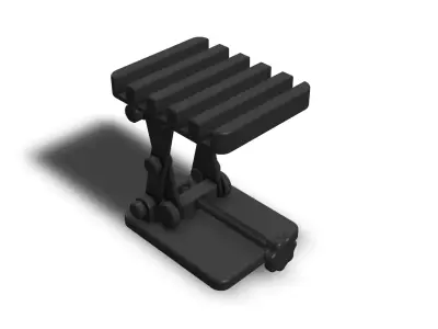 Phone-Tablet Lift-Slotted Free 3D print model