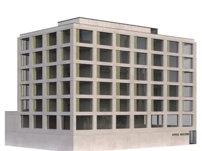 Office Building 01 3D model