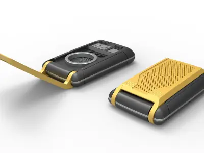 Communicator from Star Trek Strange New Worlds TV series 3D print model