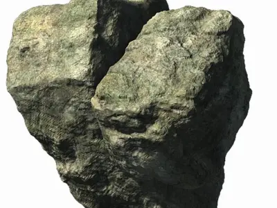 Huangguoshu Waterfall - Stone 02 3D model