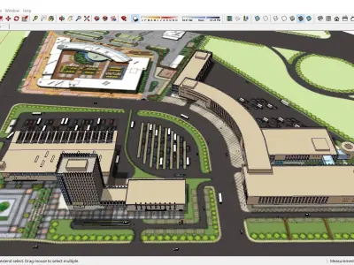 Sketchup Terminal C8 3D model