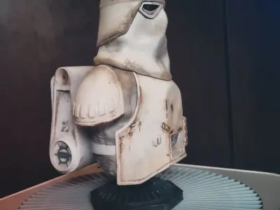 snowtrooper bust 3D print model