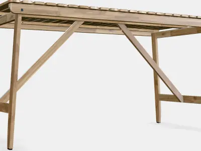 ASKHOLMEN table-outside Low-poly 3D model