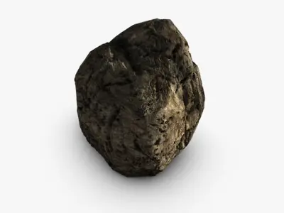 Cliff rock or mountain 3D model