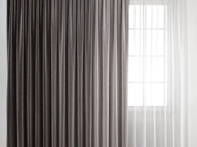 Curtain 369 3D model