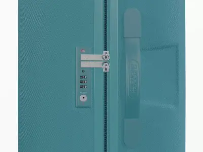 American Tourister Suitcase Low-poly 3D model