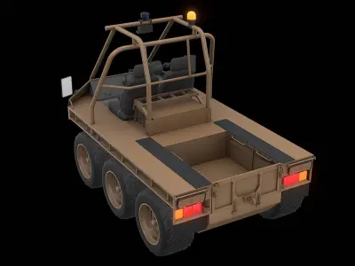  ATMP Supacat High Mobility Vehicle - Desert 