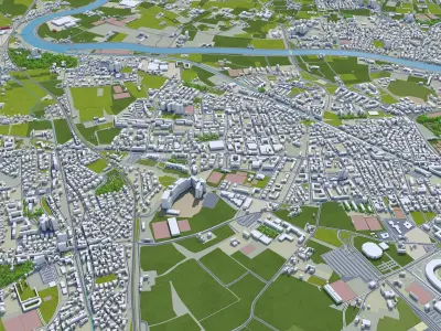 Verona Italy Low-poly 3D model