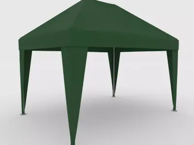 Gazebo Tent 7 250 cm X 350 cm 3D model