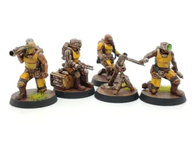 Cyberzerkers - Heavy Weapon Squads 3D print model