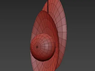 Nouvel Small Pendant 3D model