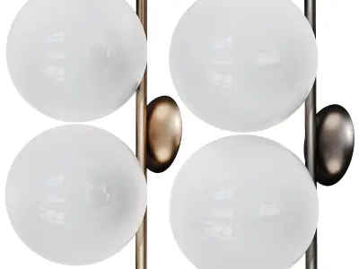 Flos IC Lights CW1 Double Wall Lamp 3D model