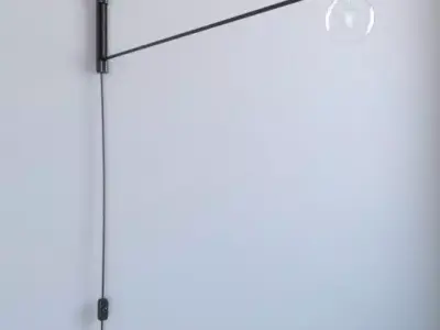 Modern Lamp 3D model 14