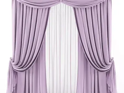 Curtain 3D model 85 3D model