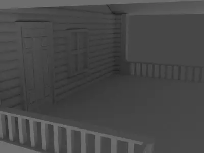  bath lov poly Low-poly 3D model