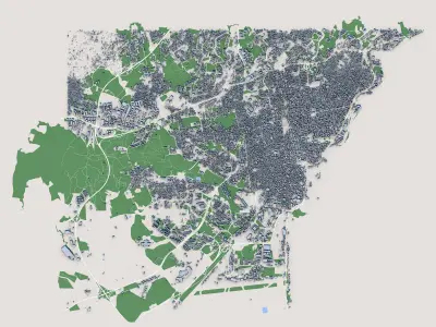 Catania City Italy 3D model