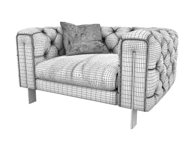 Vincent Armchair 3D model