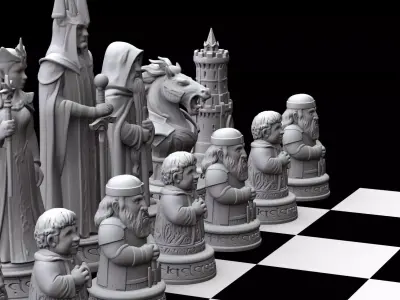 The age of heroes returns one move at a time 3D print model