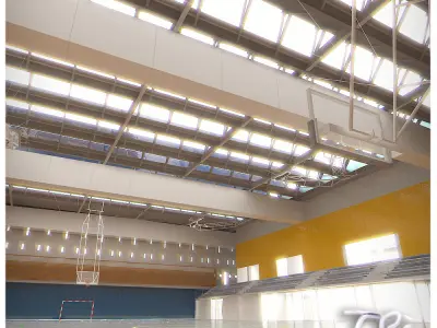 BASKETBALL PAVILION 2 3D model