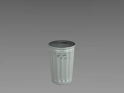 Dumpster trash can 3D model buy