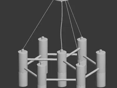 Chandelier Favorite 1600 7P Ultra Favorite 3D model