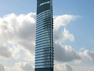 3D architectural building 56 3D model