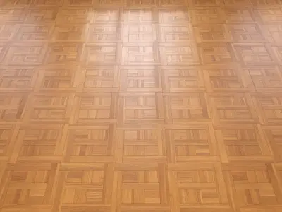 Parquet - Laminate - Wooden floor 2 in 1 Low-poly 3D model 108