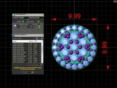 Jewelry Pendant 3D print model