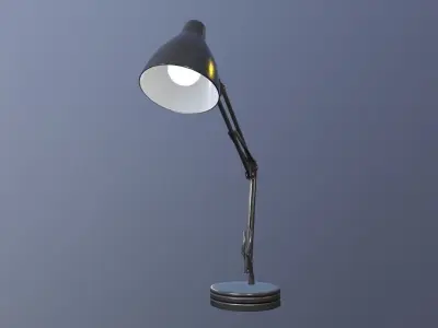 Desk Lamp Game Ready Low-poly 3D model