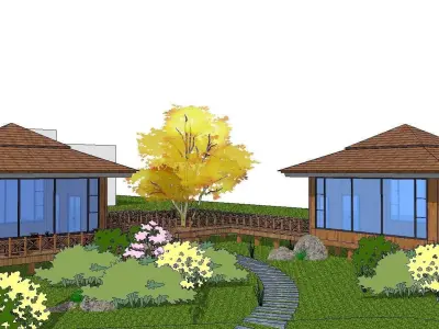 Creative Design-Holiday Cabin-0124 3D model