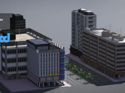 TW Street 002 3D model