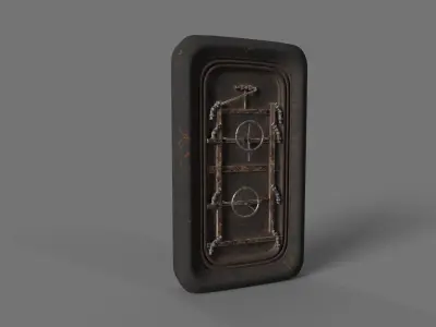 Submarine Gate 3D model