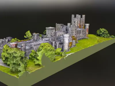 Penrhyn Castle 3D model