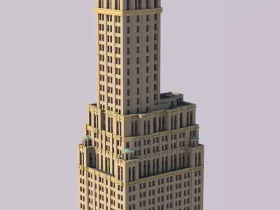 Sherry Netherland Hotel 3D print model
