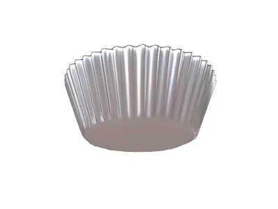 Cupcake Case v1 009 Low-poly 3D model