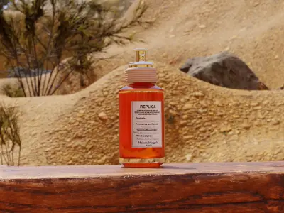 Lumen Shift - Desert Canyon Render Environment 3D model